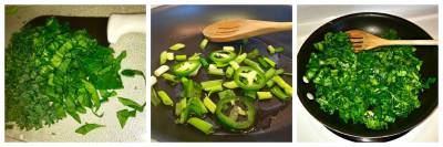 Recipe Image: Avocado, Spinach, and Cheddar Scramble